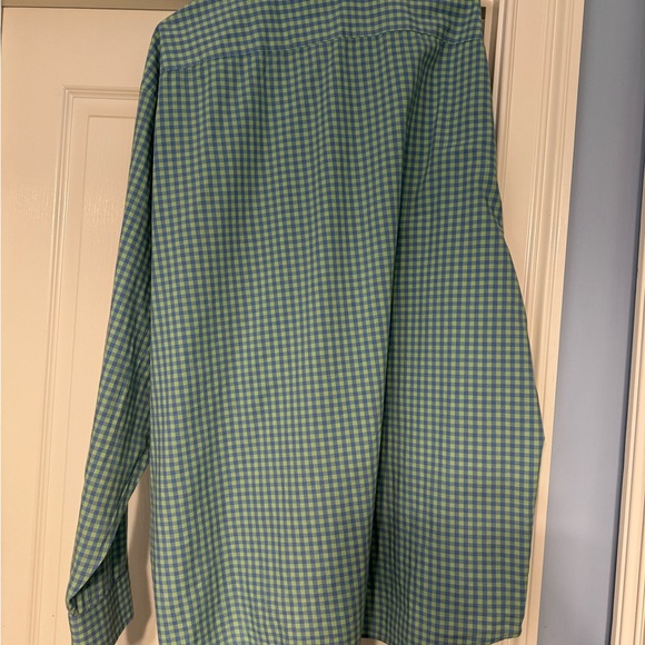 *BOGO* Eligible, Stanford Green Checkered Men's Shirt - Picture 5 of 5